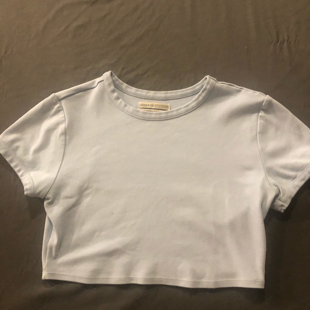 Urban outfitters Baby blue baby tee